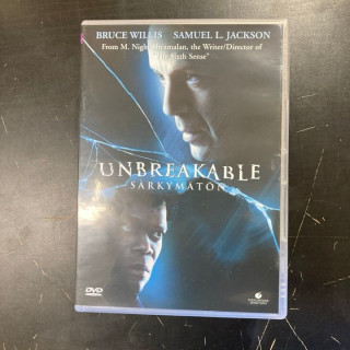 Unbreakable - särkymätön DVD (M-/M-) -jännitys/sci-fi-